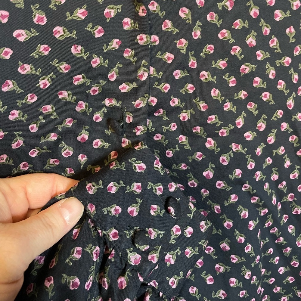 VTG Pendleton floral long sleeve button down blouse plus sz 20W - Picture 10 of 10